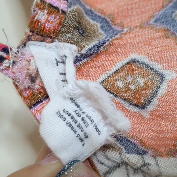 Patchwork pattern mini sundress - Picture 7 of 11